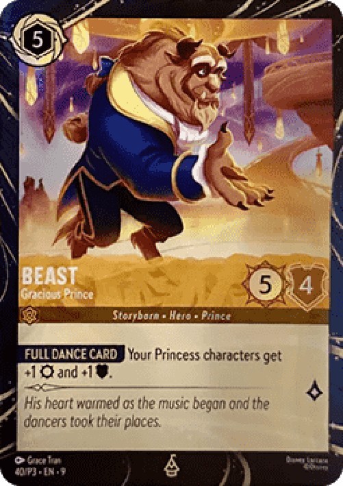 Lorcana PR3 Beast - Gracious Prince