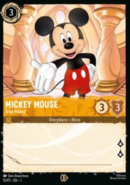 Lorcana PR2 Mickey Mouse - True Friend (V.1)