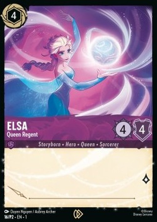 Lorcana PR2 Elsa - Queen Regent