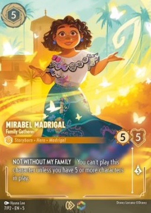 Lorcana PR2 Mirabel Madrigal - Family Gatherer