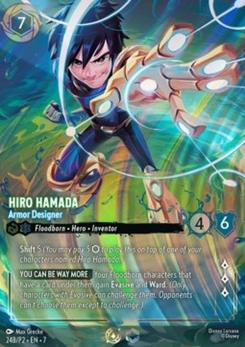 Lorcana PR2 Hiro Hamada - Armor Designer (V.2)