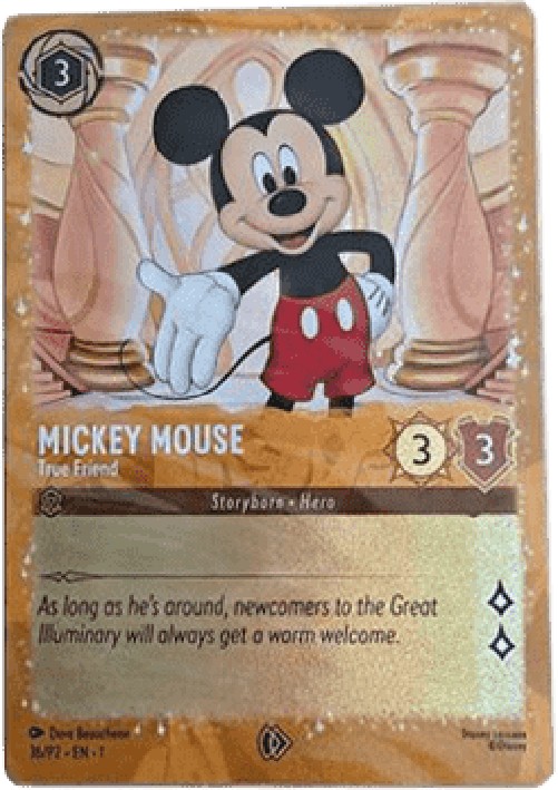 Lorcana PR2 Mickey Mouse - True Friend (V.2)