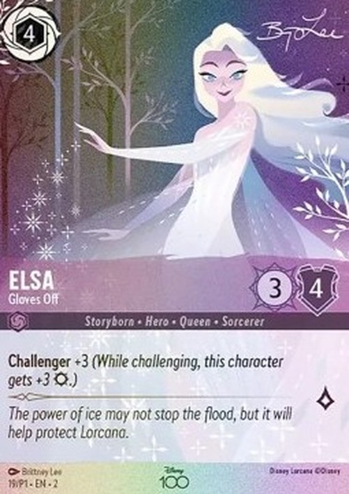 Lorcana PR1 Elsa - Gloves Off