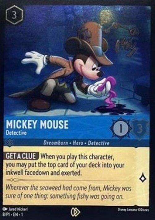 Lorcana PR1 Mickey Mouse - Detective