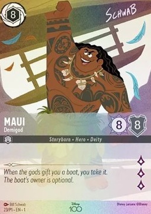 Lorcana PR1 Maui - Demigod