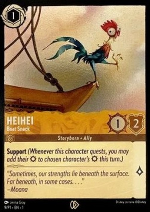 Lorcana PR1 Heihei - Boat Snack
