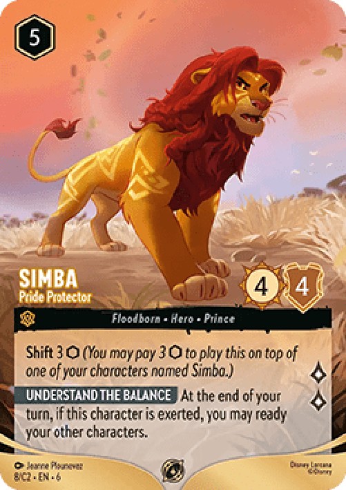 Lorcana CH2 Simba - Pride Protector (V.2)