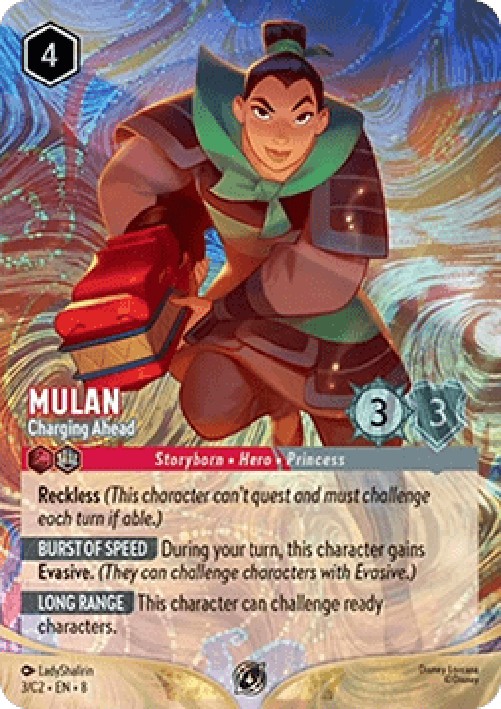 Lorcana CH2 Mulan - Charging Ahead (V.1)
