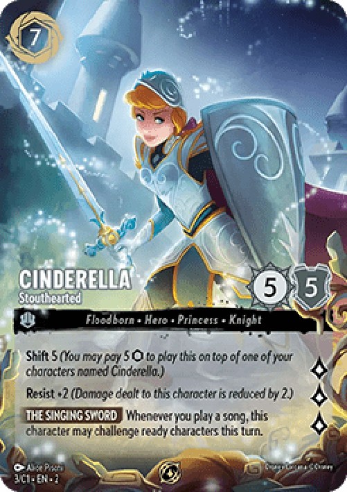 Lorcana CH1 Cinderella - Stouthearted