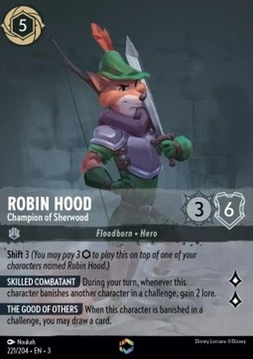 Lorcana 3INK Robin Hood - Champion of Sherwood (V.2)