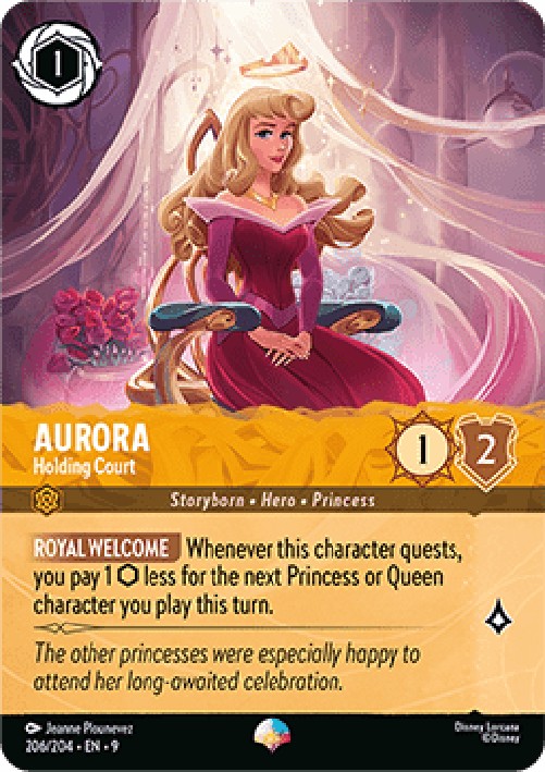 Lorcana 9FAB Aurora - Holding Court (V.2)