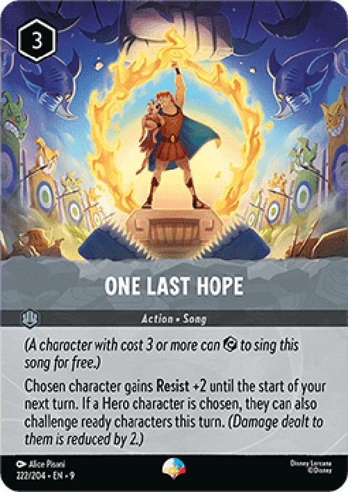 Lorcana 9FAB One Last Hope (V.2)
