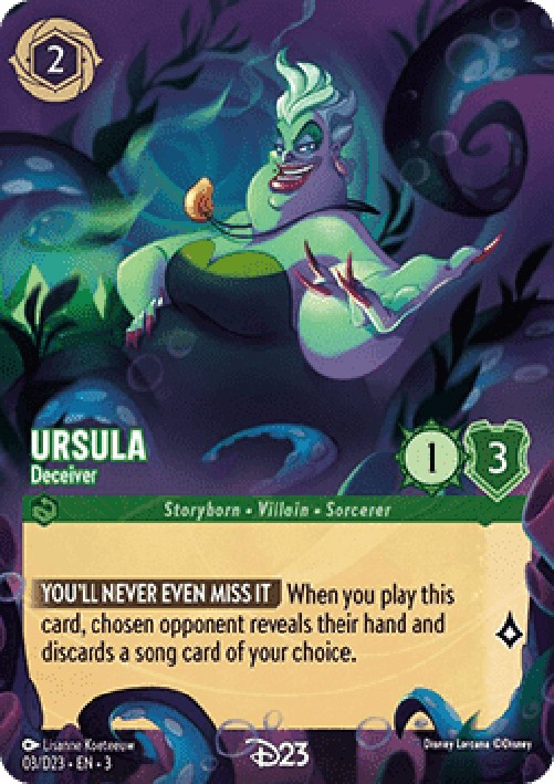 Lorcana D23 Ursula - Deceiver