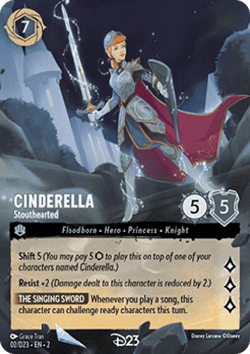 Lorcana D23 Cinderella - Stouthearted