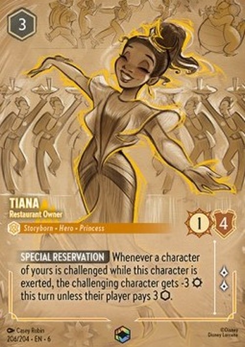 Lorcana 6AZS Tiana - Restaurant Owner (V.2)
