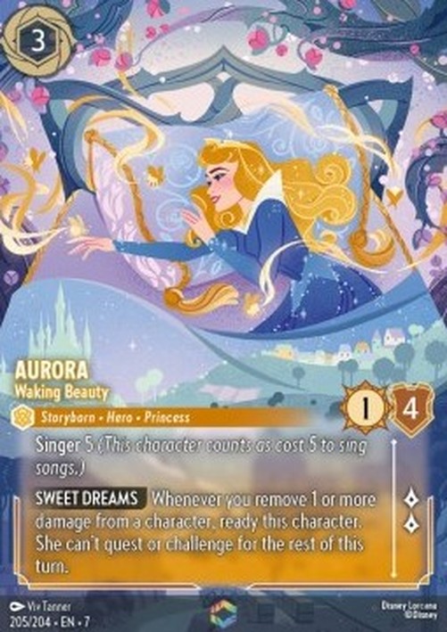 Lorcana 7ARI Aurora - Waking Beauty (V.2)