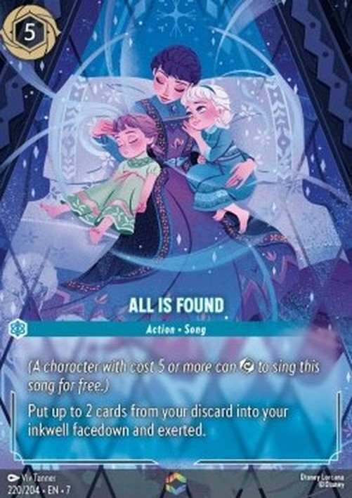 Lorcana 7ARI All Is Found (V.2)