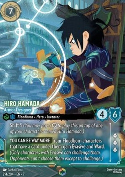 Lorcana 7ARI Hiro Hamada - Armor Designer (V.2)