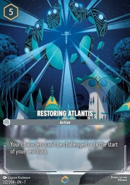 Lorcana 7ARI Restoring Atlantis (V.2)