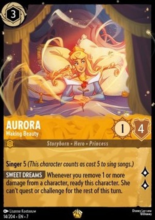Lorcana 7ARI Aurora - Waking Beauty (V.1)