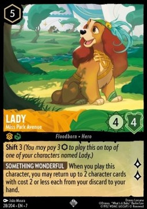 Lorcana 7ARI Lady - Miss Park Avenue