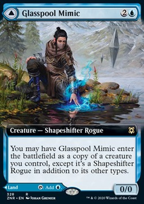 Magic: The Gathering Glasspool Mimic // Glasspool Shore