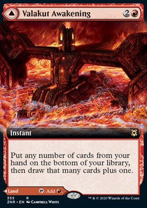 Magic: The Gathering Valakut Awakening // Valakut Stoneforge