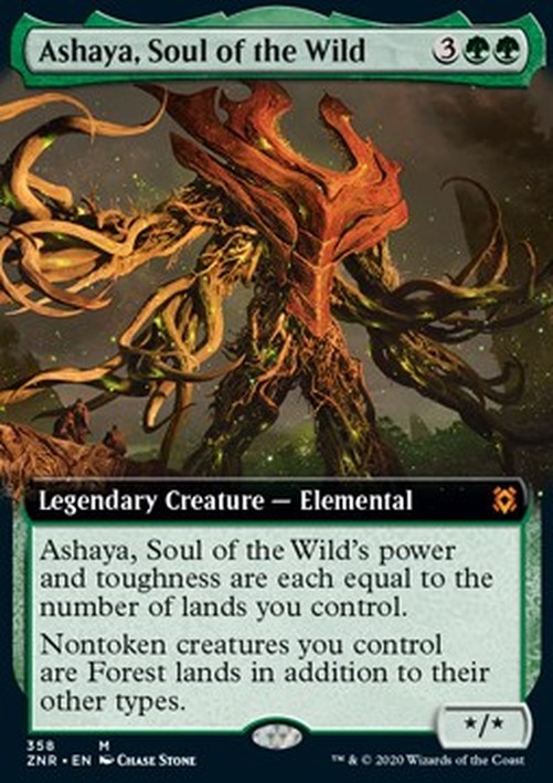 Magic: The Gathering Ashaya, Soul of the Wild