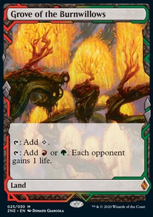 Magic: The Gathering Grove of the Burnwillows