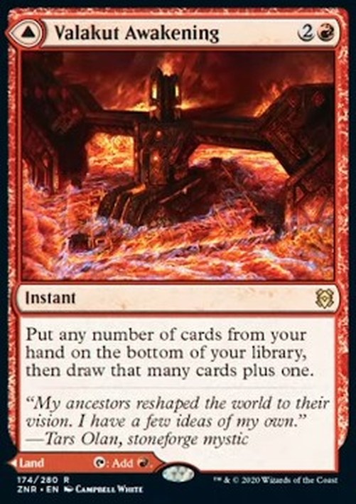 Magic: The Gathering Valakut Awakening // Valakut Stoneforge