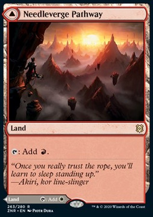 Magic: The Gathering Needleverge Pathway // Pillarverge Pathway