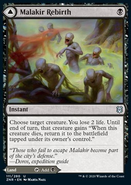 Magic: The Gathering Malakir Rebirth // Malakir Mire
