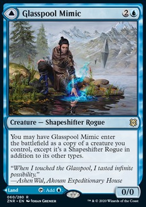 Magic: The Gathering Glasspool Mimic // Glasspool Shore