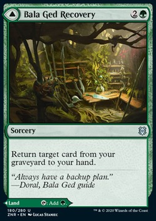 Magic: The Gathering Bala Ged Recovery // Bala Ged Sanctuary