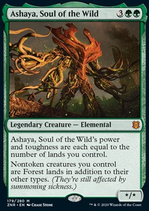 Magic: The Gathering Ashaya, Soul of the Wild