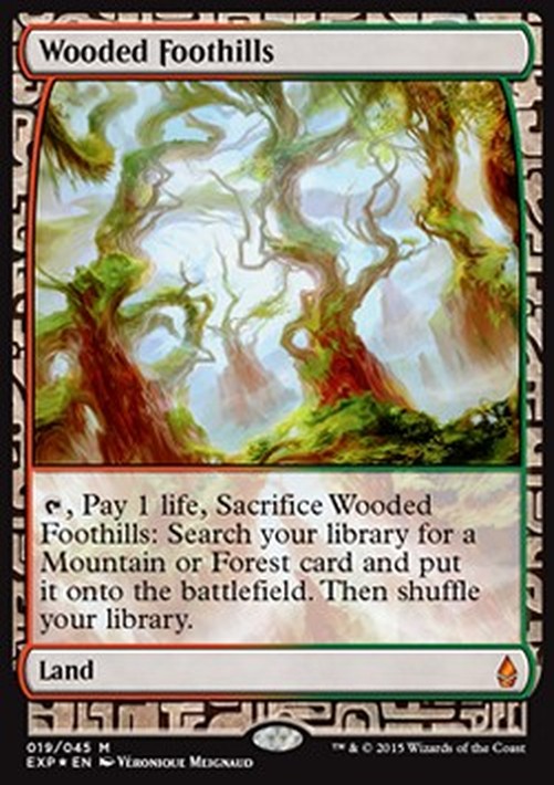 Magic: The Gathering Wooded Foothills
