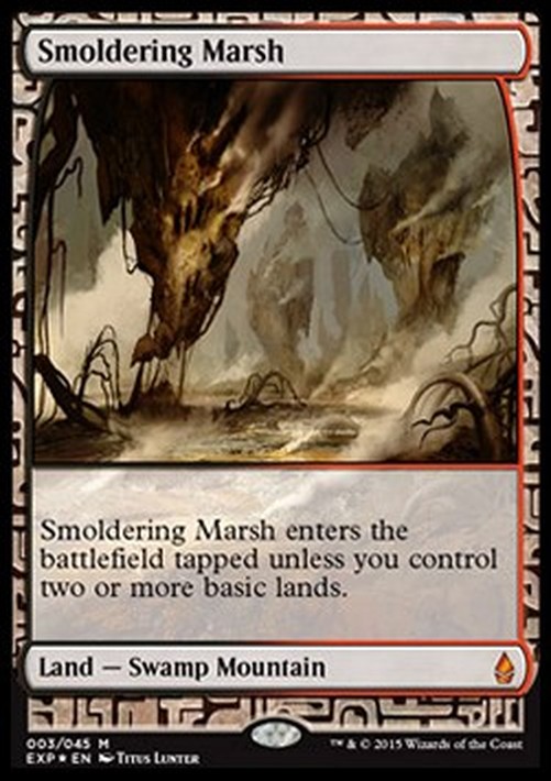 Magic: The Gathering Smoldering Marsh