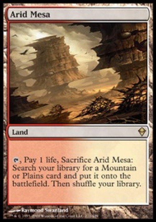 Magic: The Gathering Arid Mesa