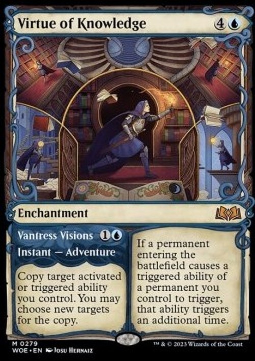 Magic: The Gathering Virtue of Knowledge // Vantress Visions