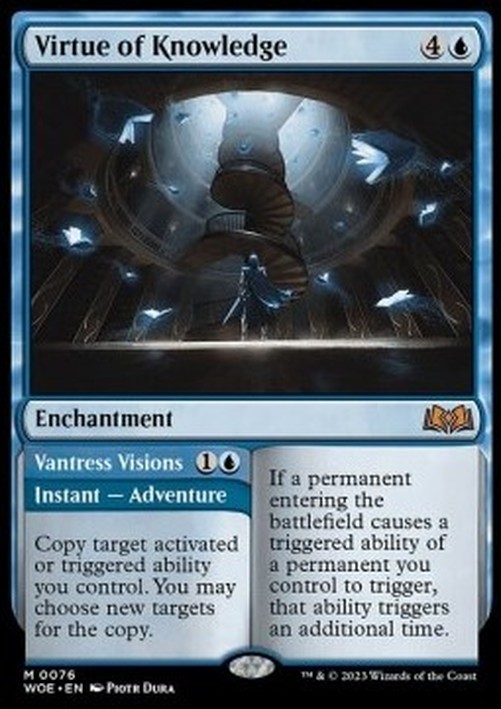Magic: The Gathering Virtue of Knowledge // Vantress Visions