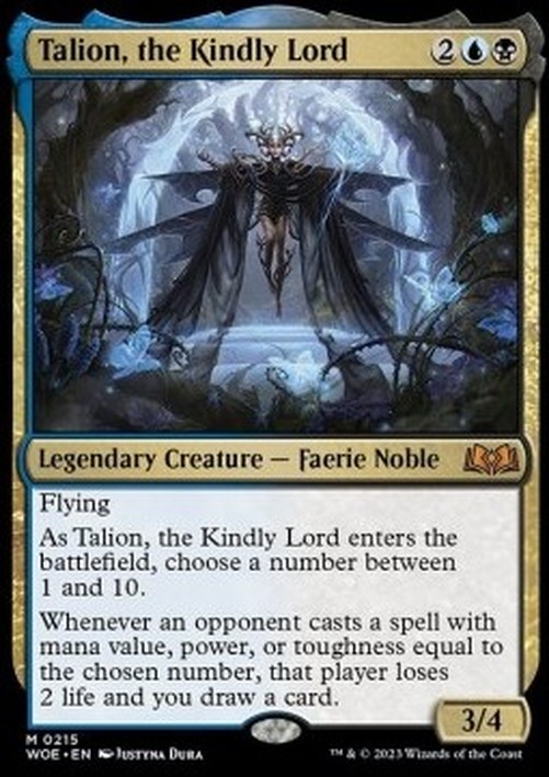 Magic: The Gathering Talion, the Kindly Lord