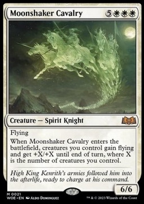 Magic: The Gathering Moonshaker Cavalry