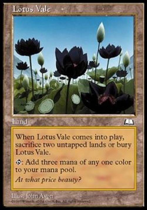 Magic: The Gathering Lotus Vale