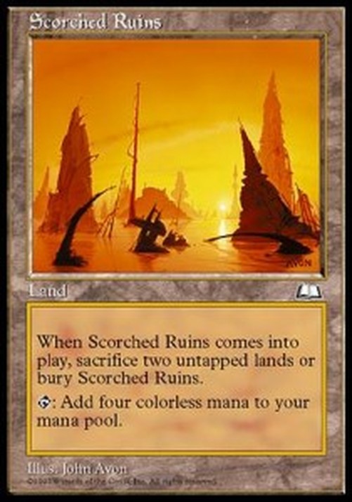 Magic: The Gathering Scorched Ruins
