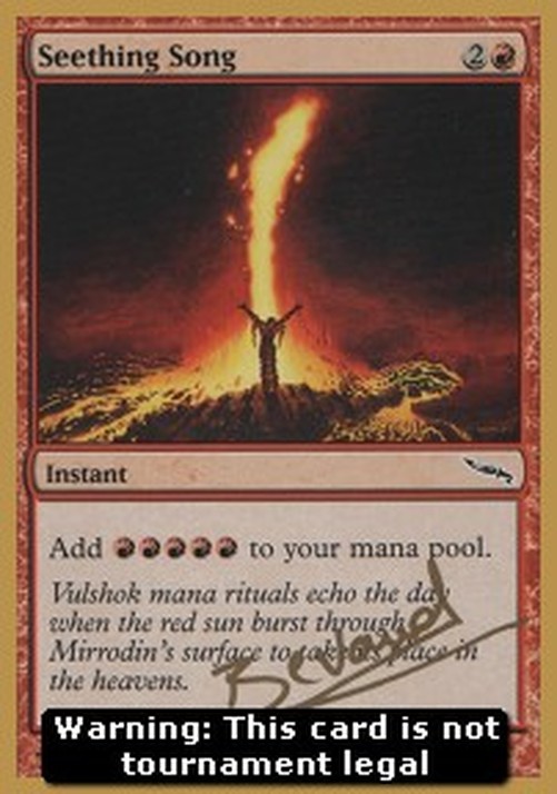 Magic: The Gathering Seething Song
