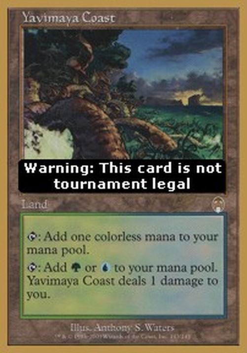 Magic: The Gathering Yavimaya Coast