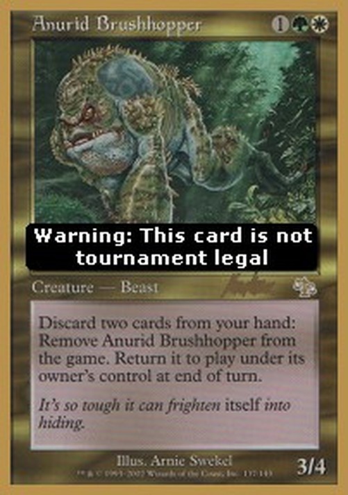Magic: The Gathering Anurid Brushhopper