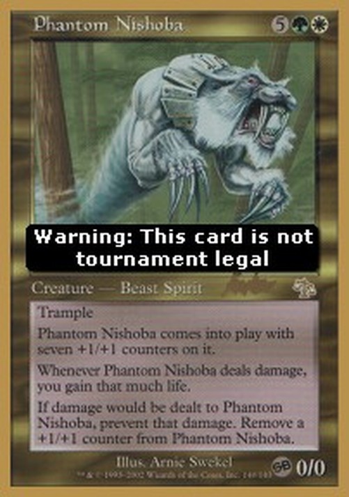 Magic: The Gathering Phantom Nishoba