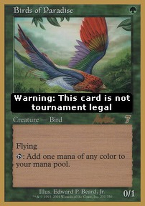 Magic: The Gathering Birds of Paradise