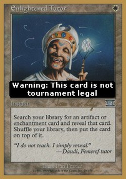 Magic: The Gathering Enlightened Tutor